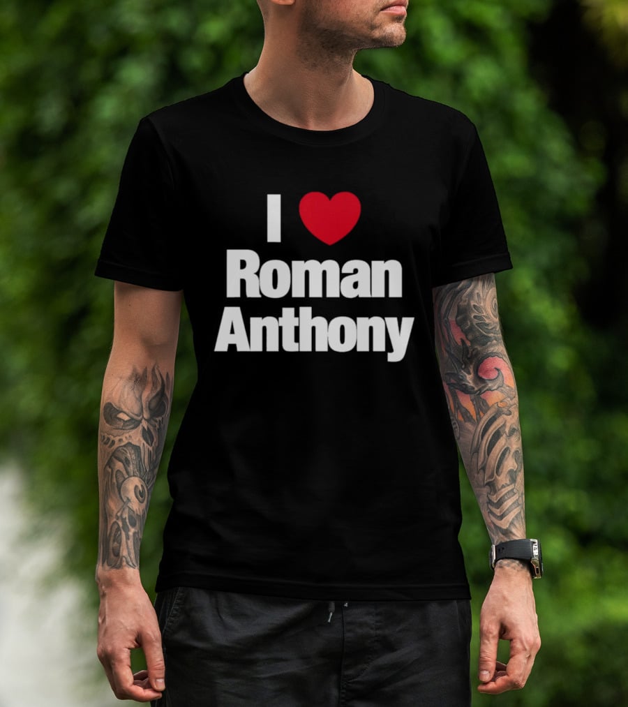 I Heart Roman Anthony Boston Red Sox T-Shirt