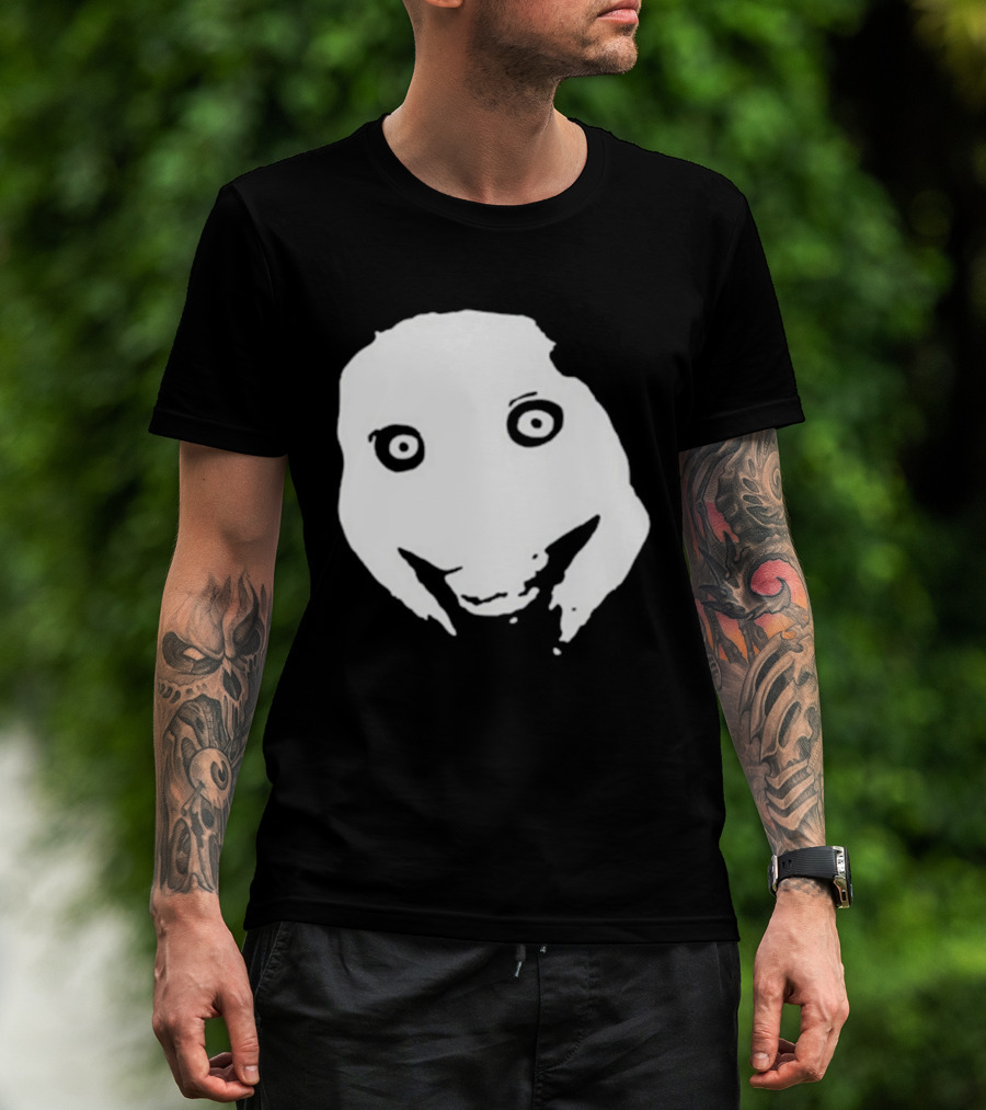 Remera Jeff The Killer Creepy Face Distorted Horror Meme T-Shirt