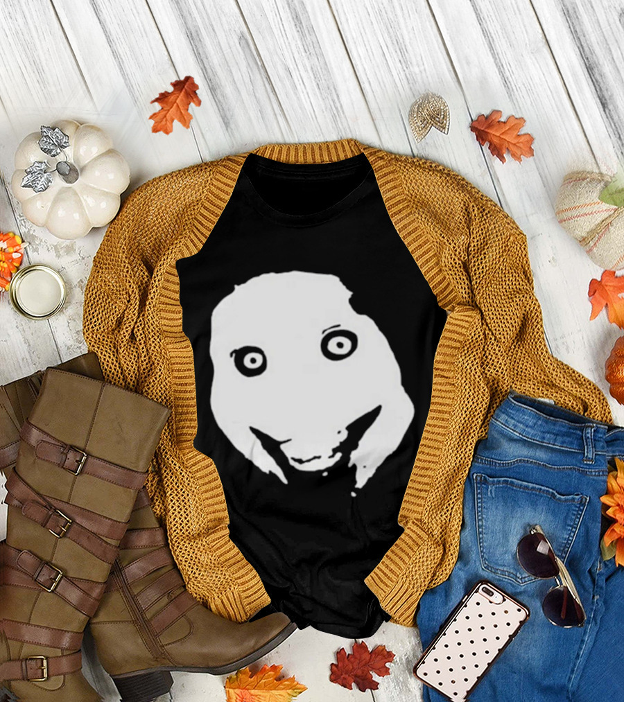 Remera Jeff The Killer Creepy Face Distorted Horror Meme T-Shirt