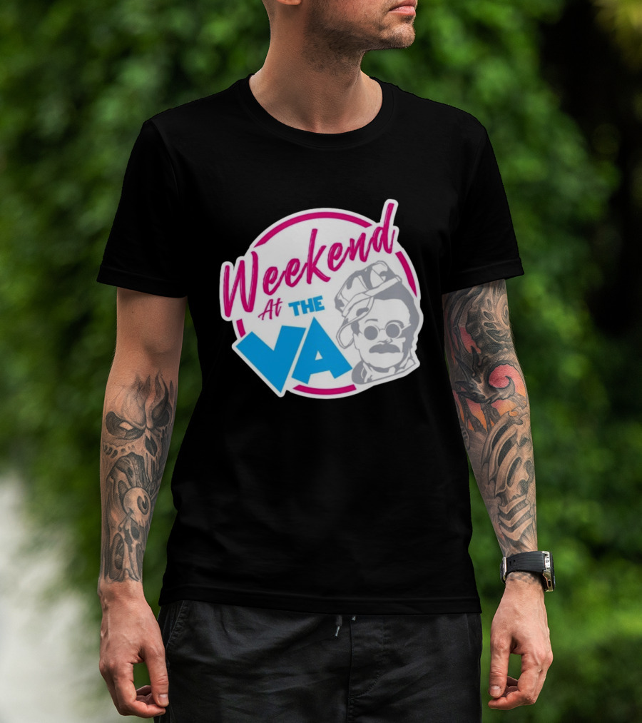 Weekend At The VA Iconic Silhouette Throwback T-Shirt