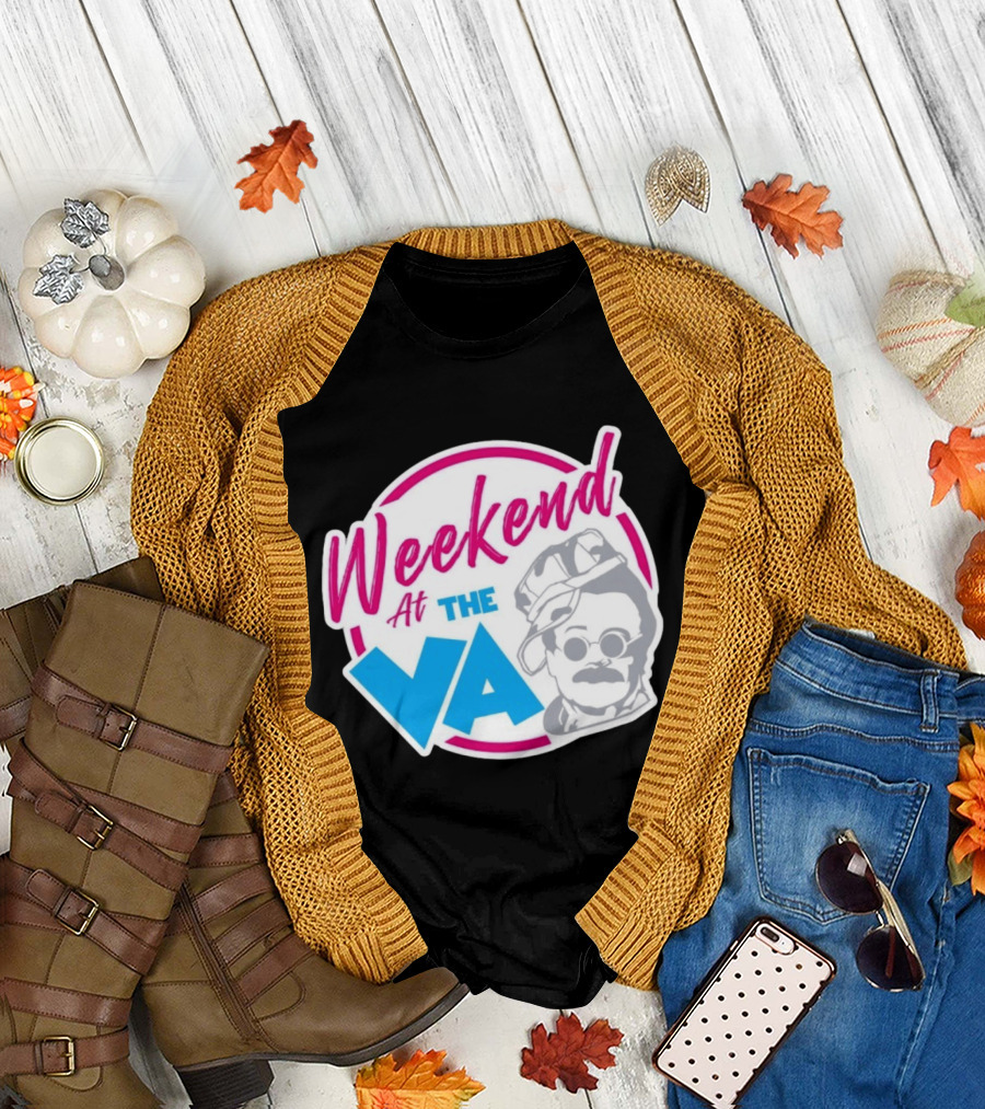 Weekend At The VA Iconic Silhouette Throwback T-Shirt