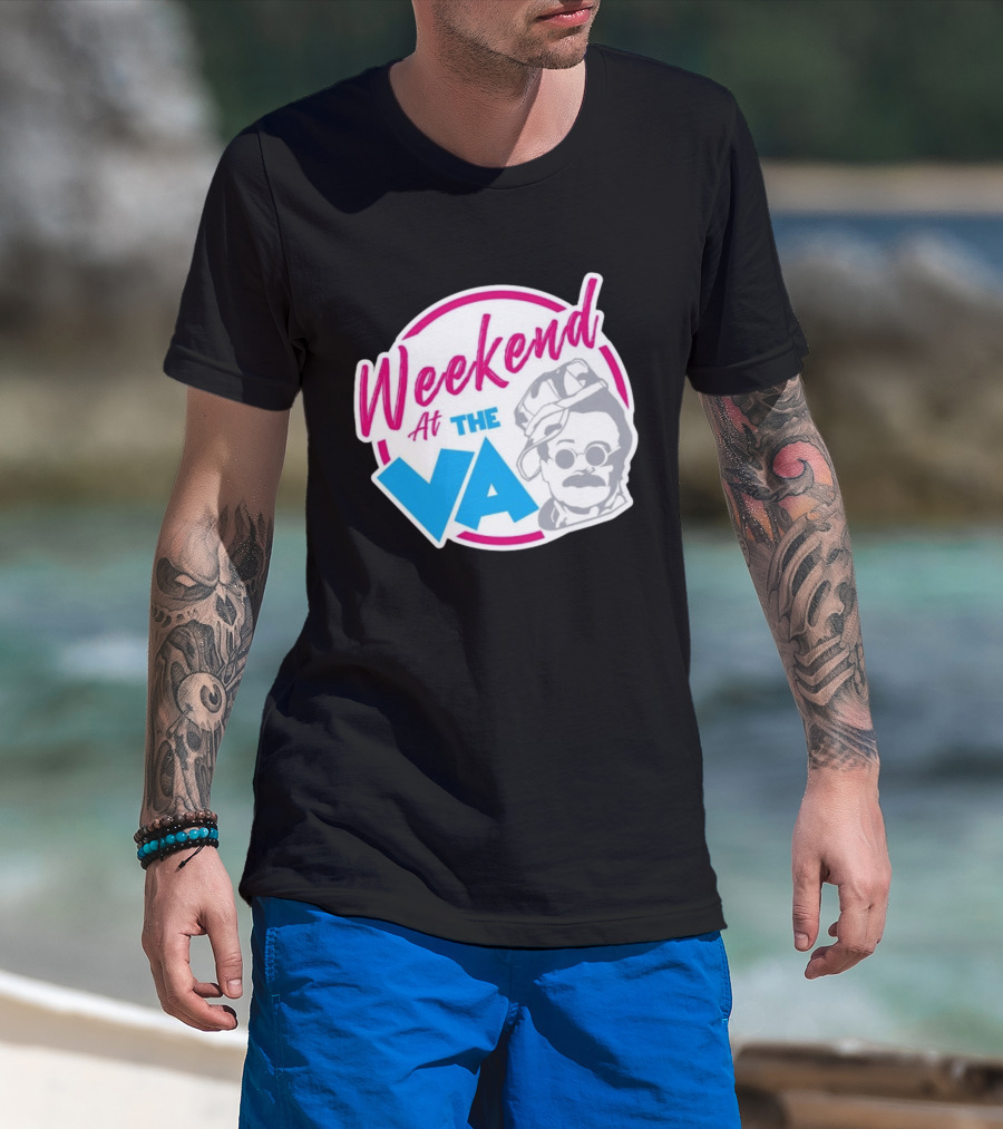 Weekend At The VA Iconic Silhouette Throwback T-Shirt