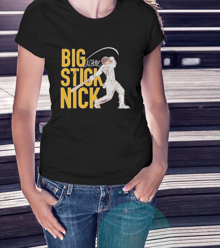 Big Stick Nick Castellanos Padres Baseball T-Shirt