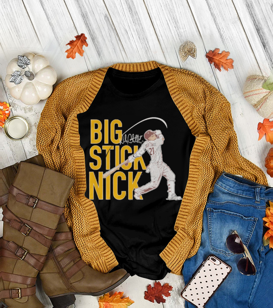 Big Stick Nick Castellanos Padres Baseball T-Shirt