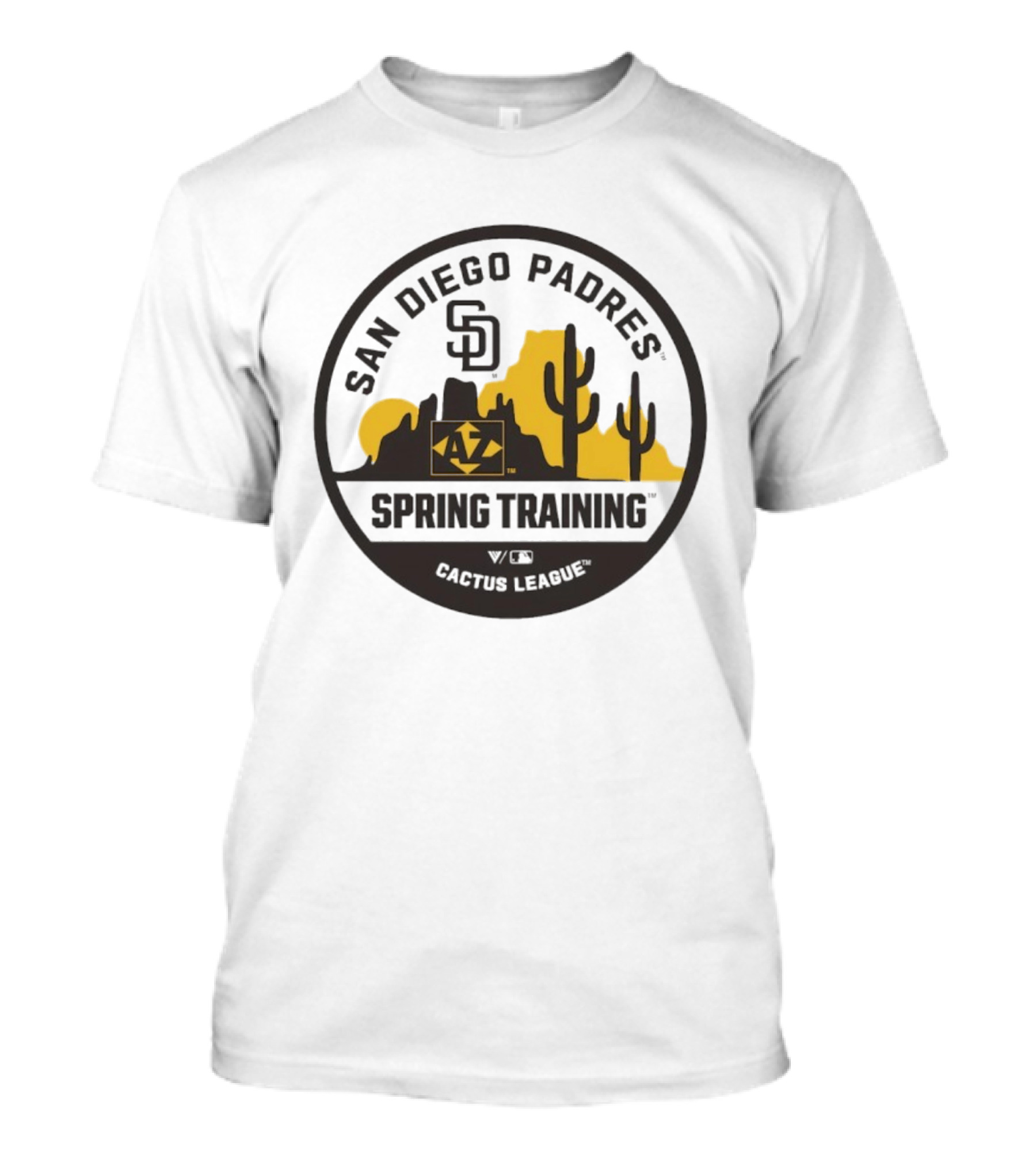 San Diego Padres Spring Training Cactus League Luxe Knit Levelwear T-Shirt