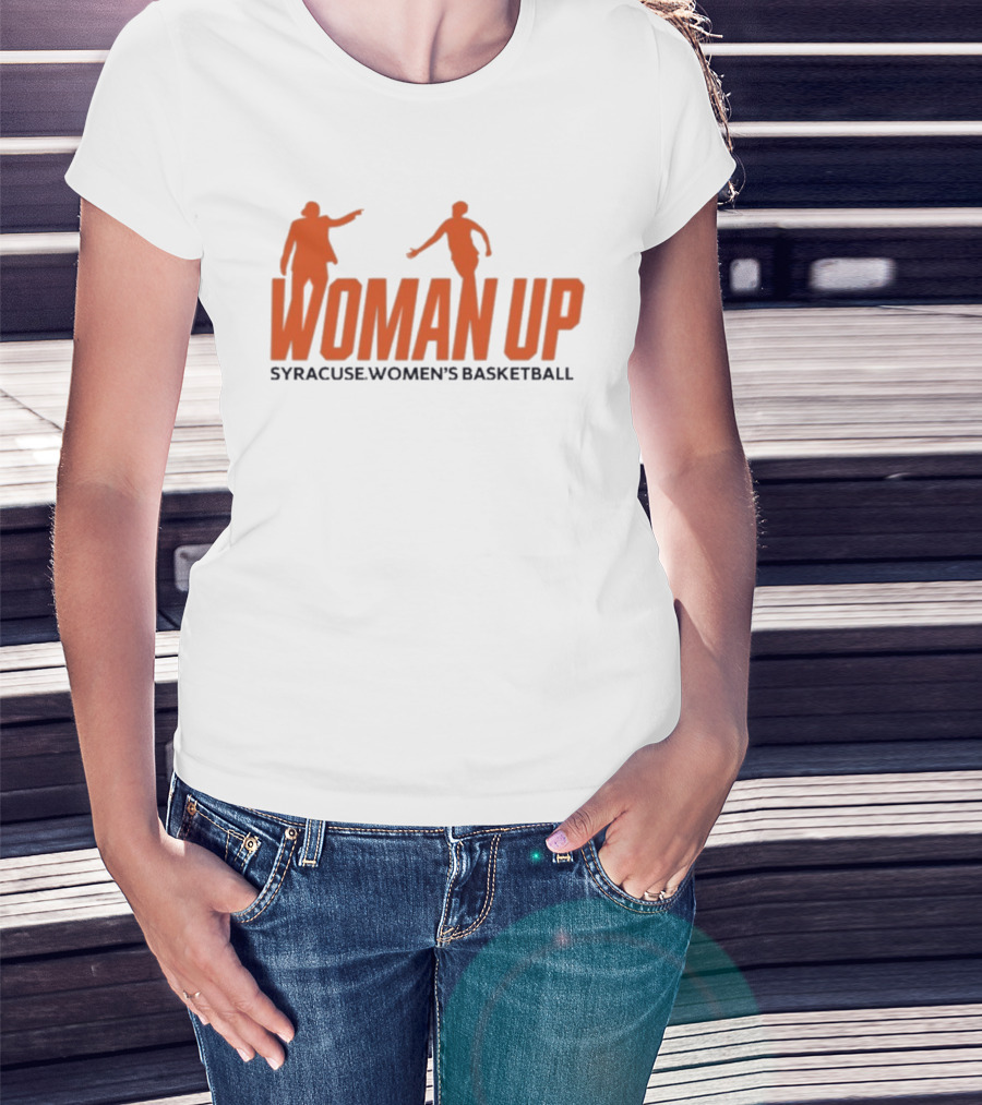 Syracuse Women's Basketball 2026 Woman Up T-Shirt