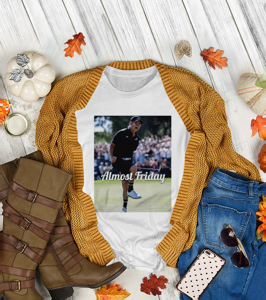 Anthony Kim Almost Friday Golf Comeback Celebration Moment T-Shirt
