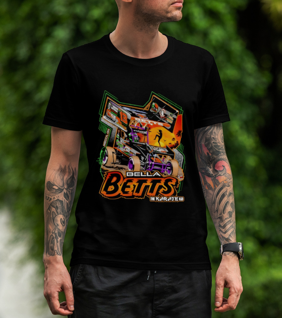 Bella Betts Karate Kid Racing 2026 Season Launch 13 McCreery Competition T-Shirt