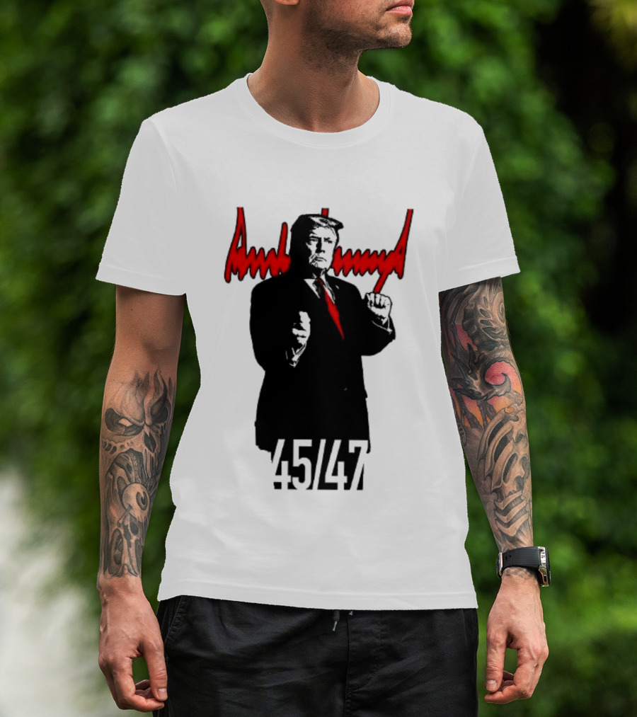 President Trump America 45 47 Patriots 2026 T-Shirt