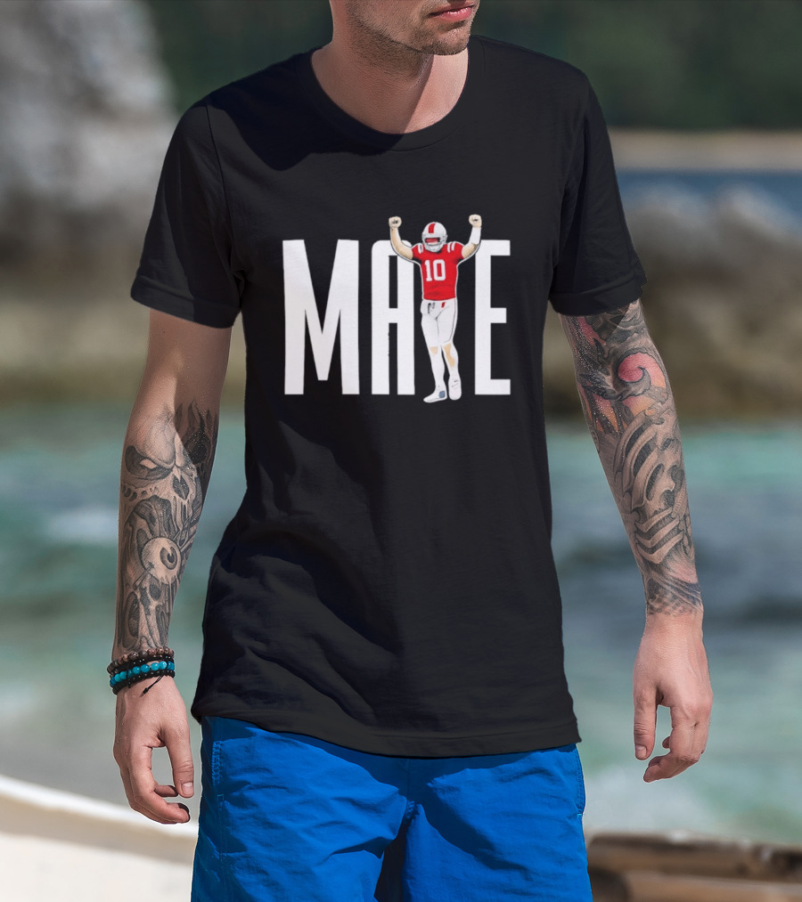 MAYE 10 New England Football Legend In The Making T-Shirt
