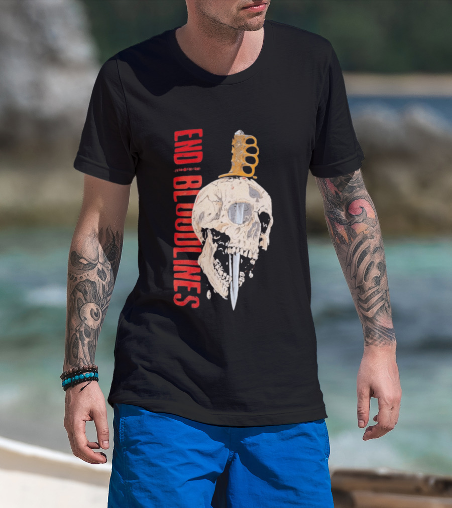 End Bloodlines Skull Dagger T-Shirt