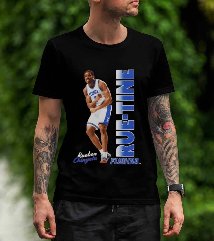 Rueben Chinyelu Florida Gators Rue Tine Basketball T-Shirt