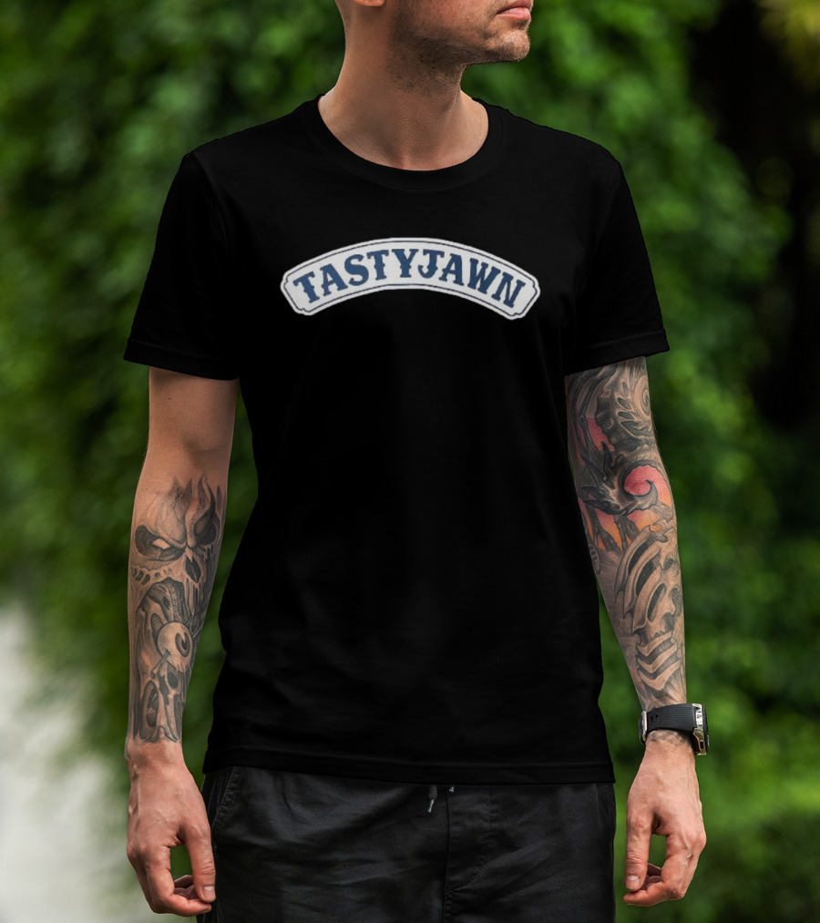 Tasty Jawn Curved T-Shirt