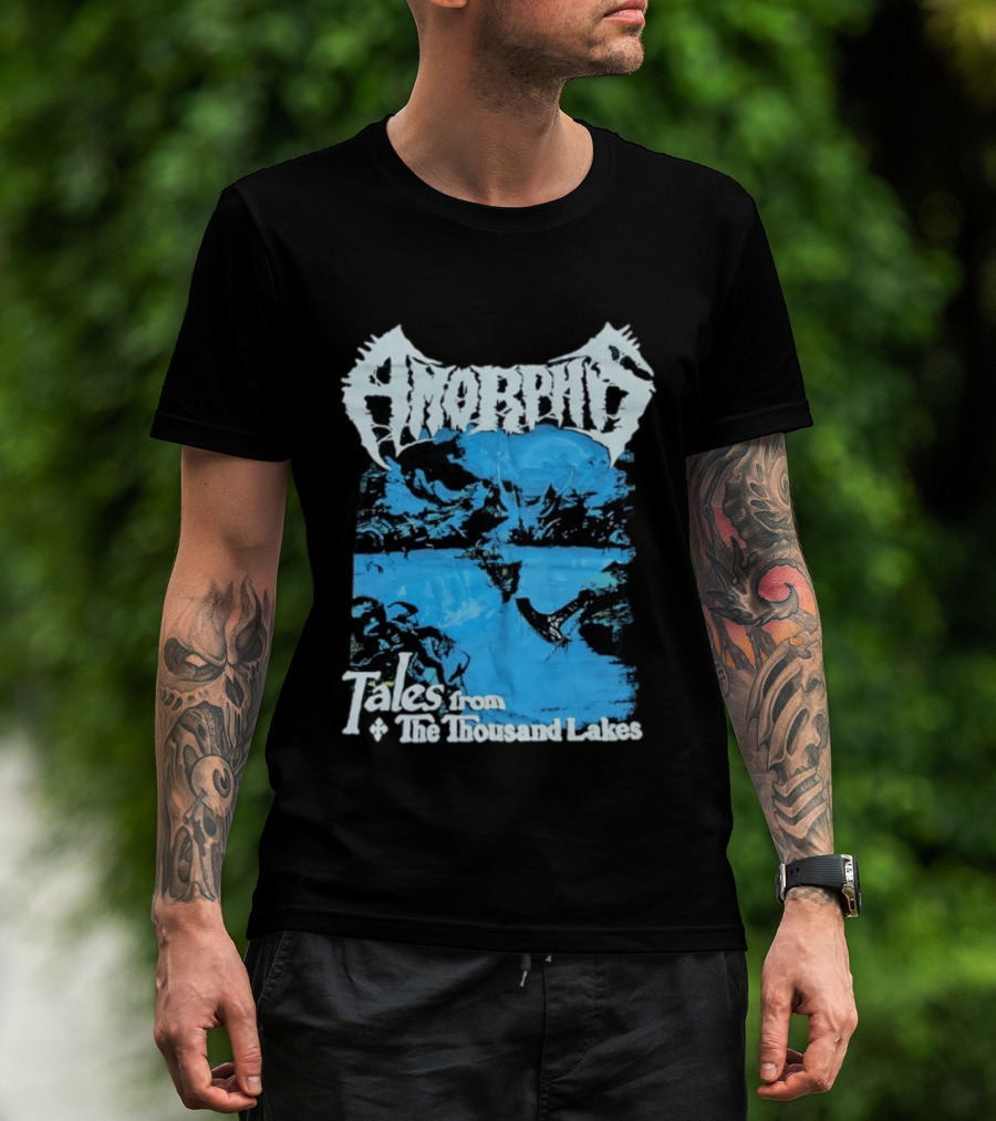 Amorphis Tales From The Thousand Lakes Scenic Landscape T-Shirt
