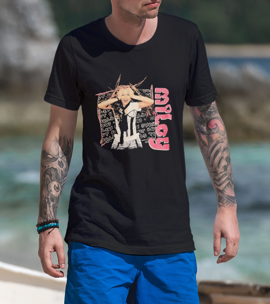 Miley Cyrus Pop Star Vibes T-Shirt
