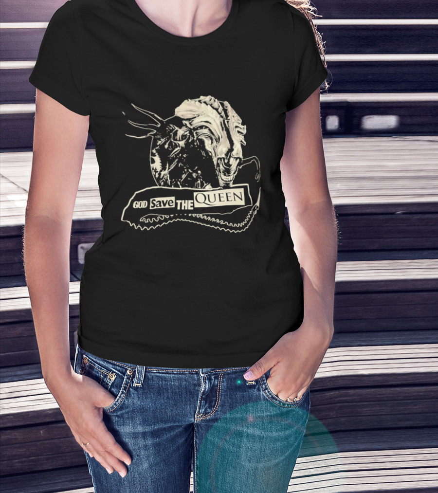 God Save The Alien Queen T-Shirt