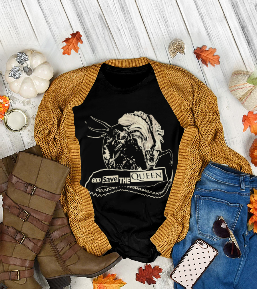 God Save The Alien Queen T-Shirt
