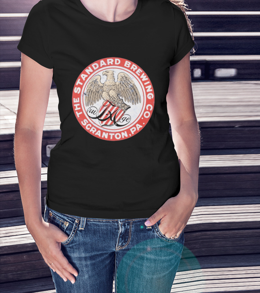 The Standard Brewing Co. Scranton PA Eagle T-Shirt