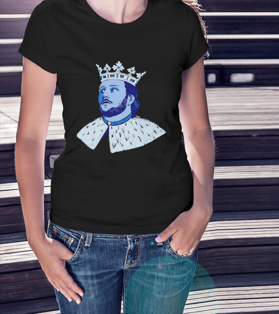 King Joshua MVP Josh Allen Regal Crown T-Shirt