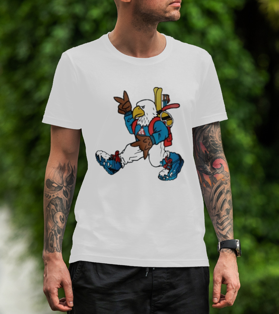 Brock Nelson Free Bird Hiking Eagle Adventure T-Shirt