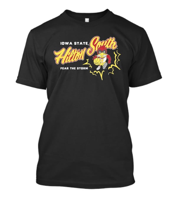 Iowa State Hilton South Fear The Storm Cardinal Basketball T-Shirt