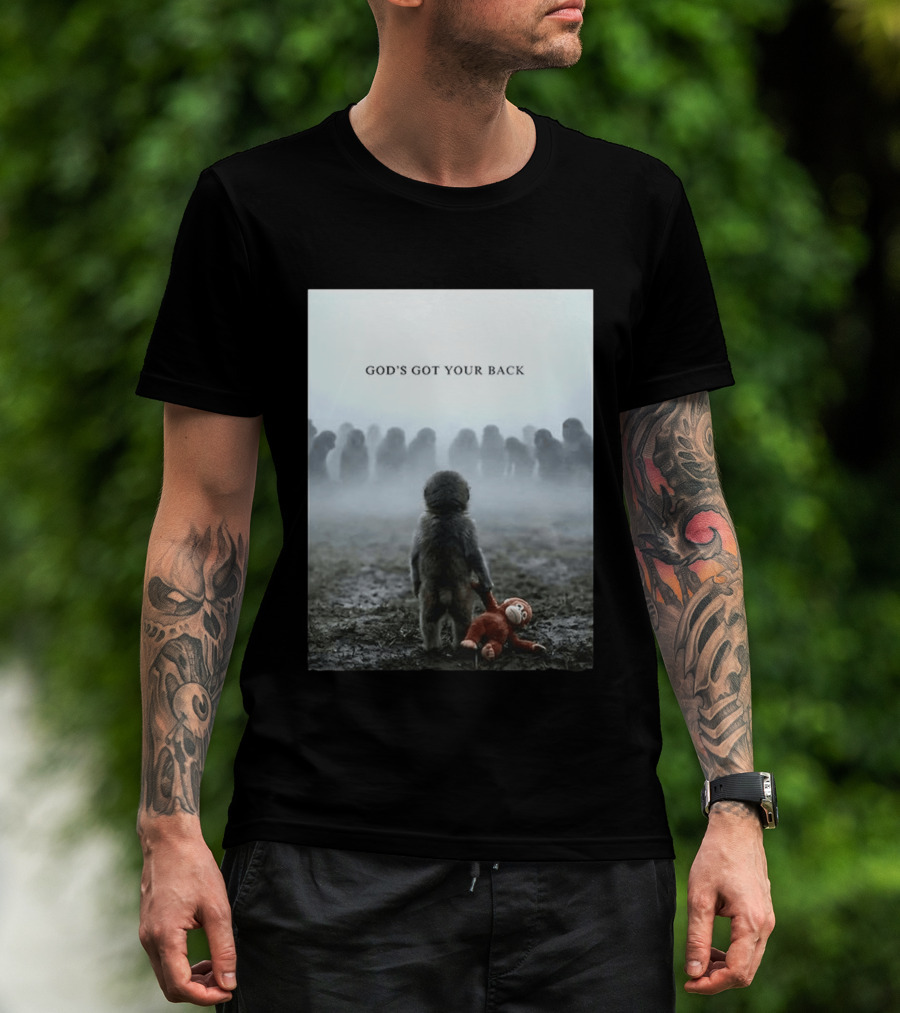 God's Got Your Back Monkey At Dawn T-Shirt