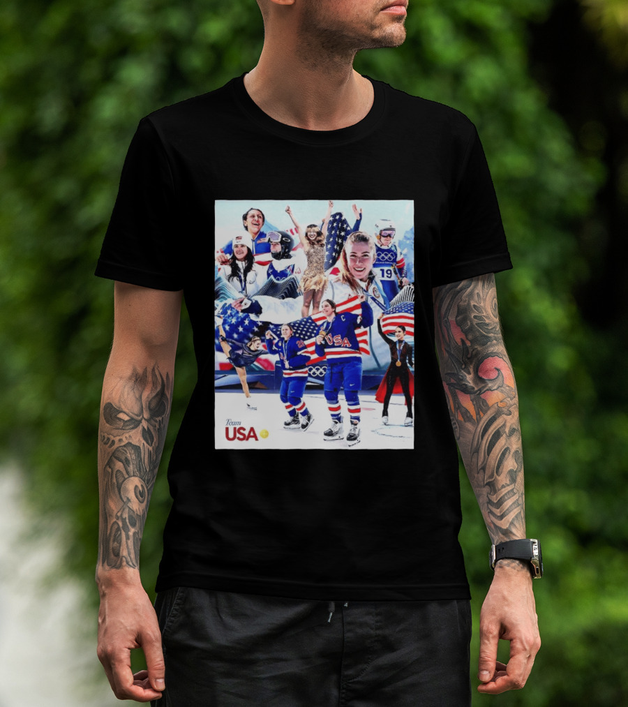 Team USA Dominated Winter Olympics Triumph T-Shirt
