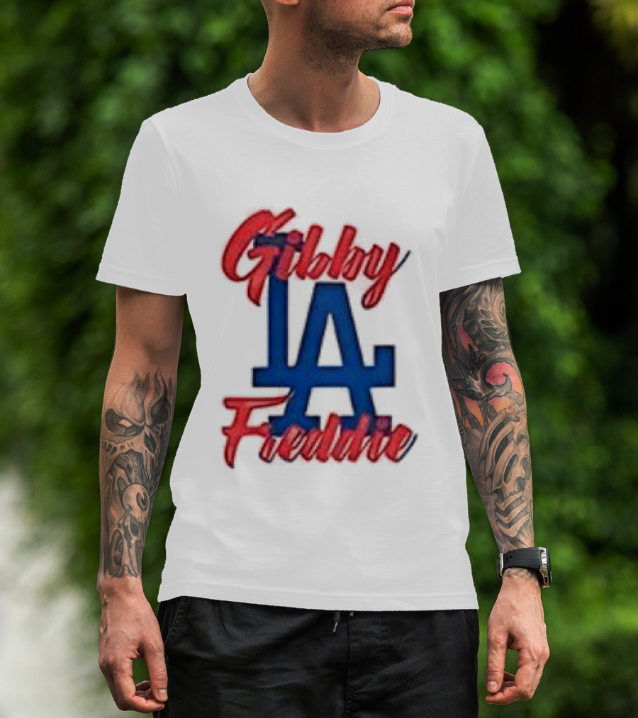 Gibby Freddie LA Dodgers T-Shirt