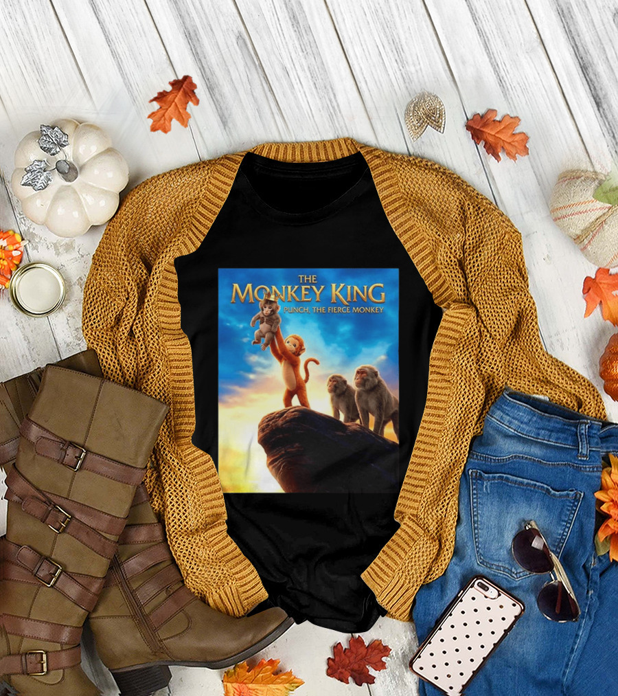 The Monkey King Punch the Fierce Monkey Epic Adventure T-Shirt