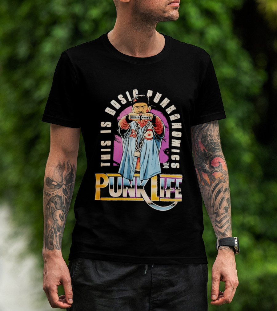 This Is Basic Punkanomics Punk Life CM Punk Wrestling T-Shirt