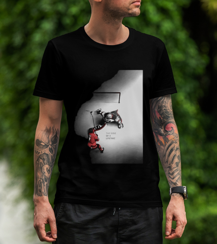 The Save Of A Lifetime Ice Hockey USA Olympics T-Shirt