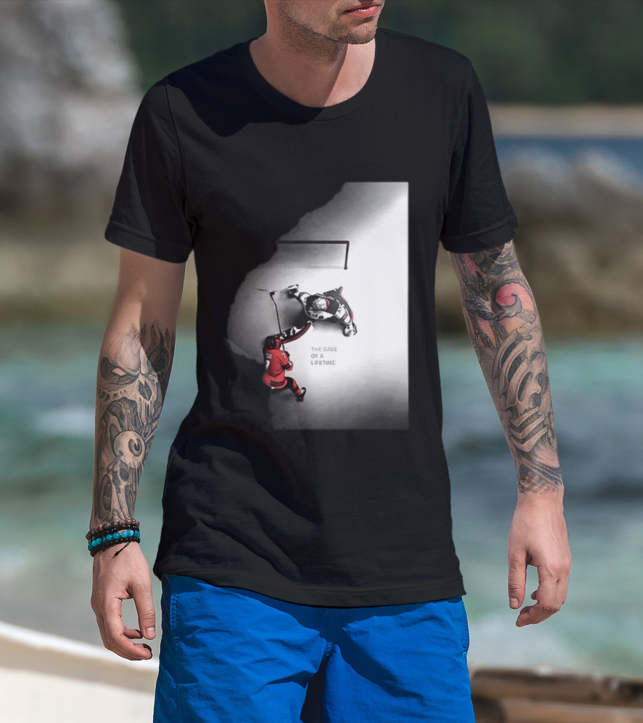 The Save Of A Lifetime Ice Hockey USA Olympics T-Shirt