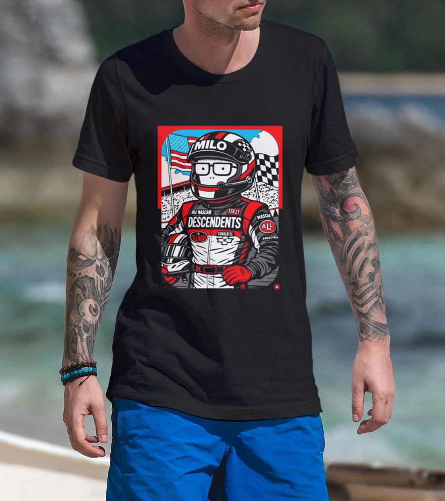 Milo Descendents Live At The Fillmore Charlotte NASCAR Feb 21 2026 Exclusive T-Shirt