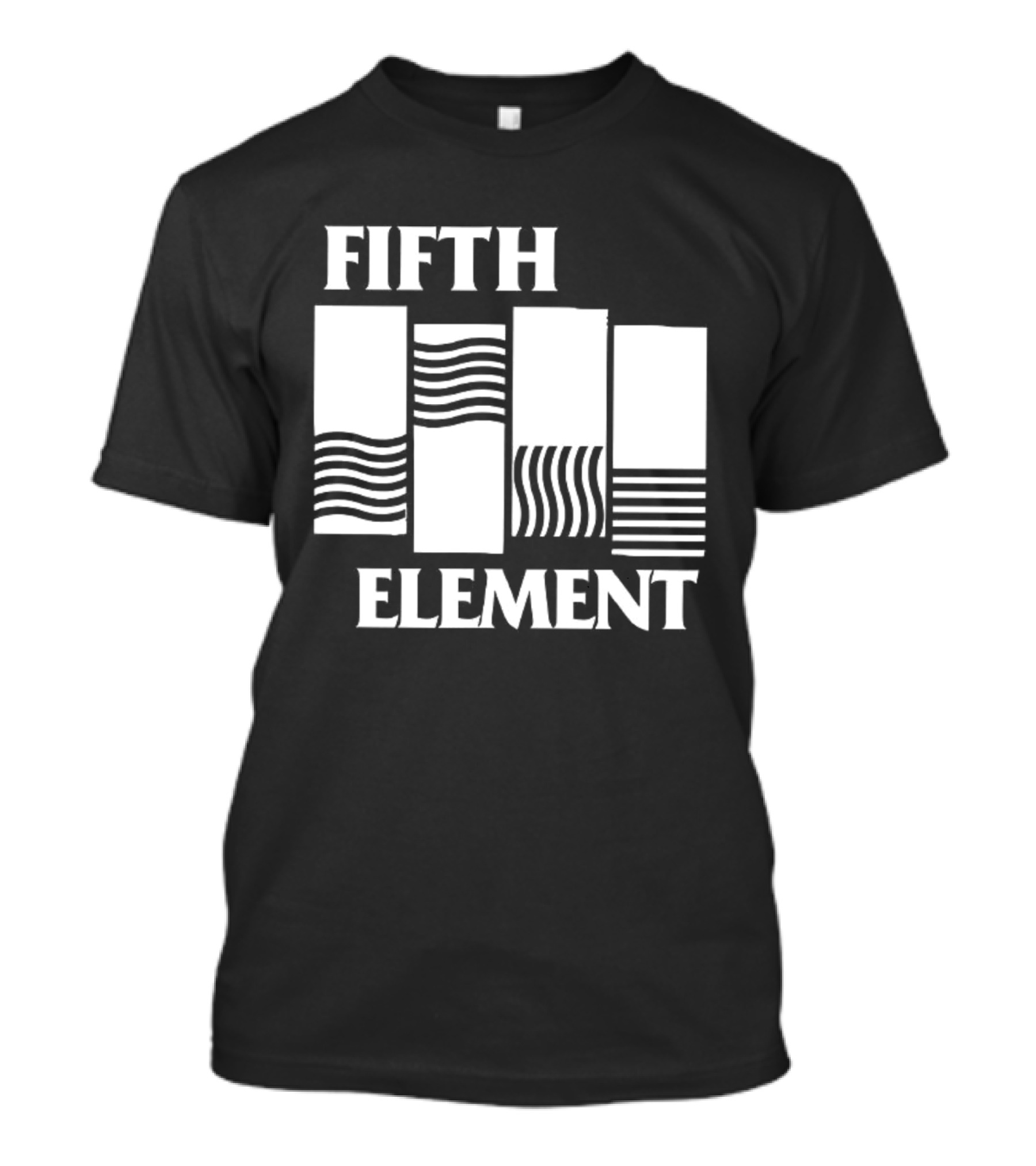 Fifth Element Wavy Flag T-Shirt