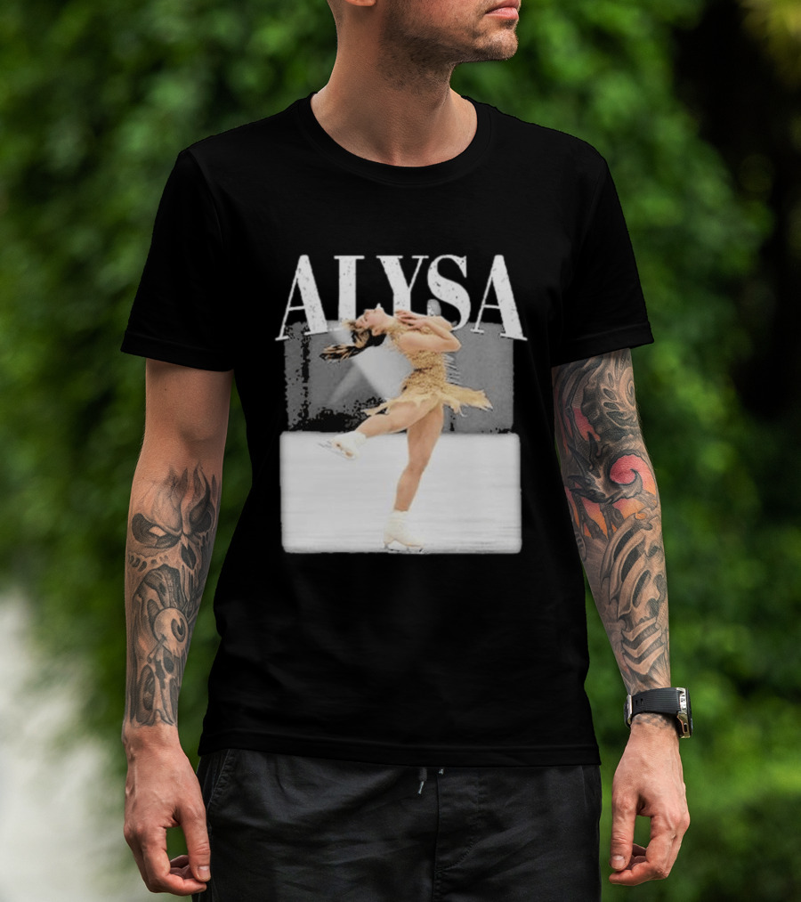 Alysa USA Skating Performance Frozen Moment T-Shirt