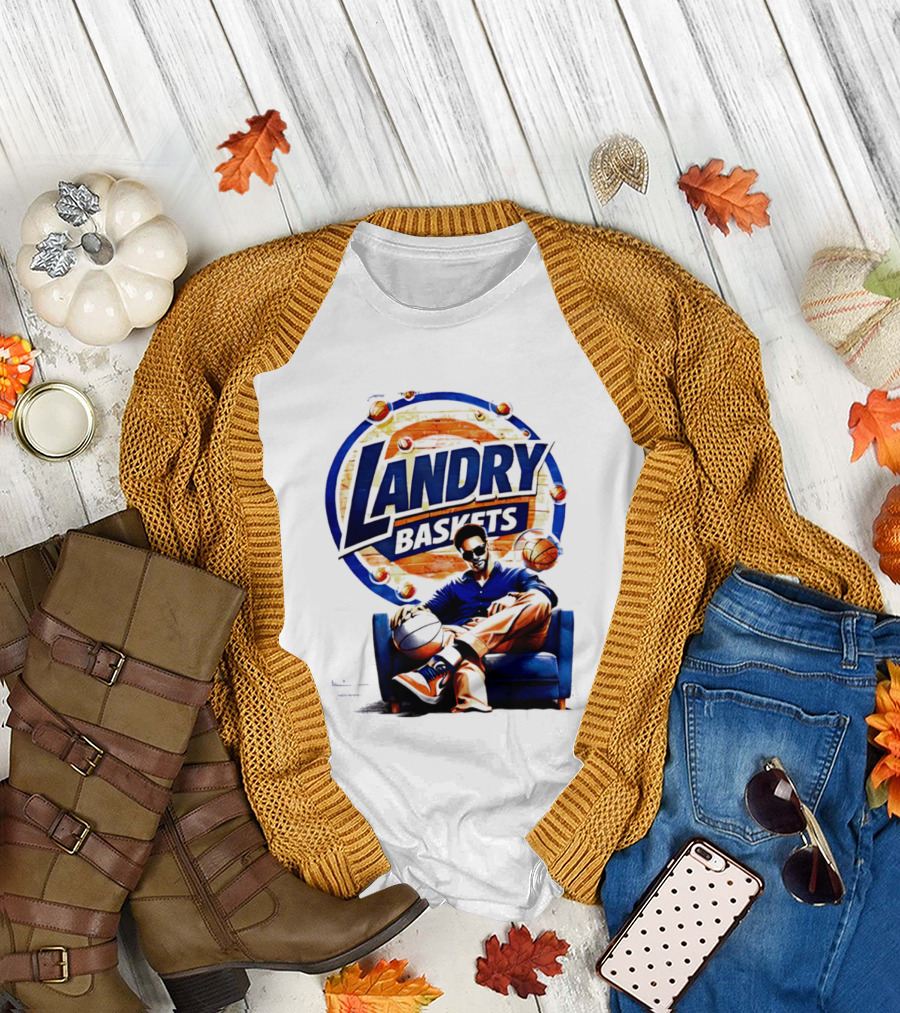 Landry Baskets Basketball Surreal Pop T-Shirt