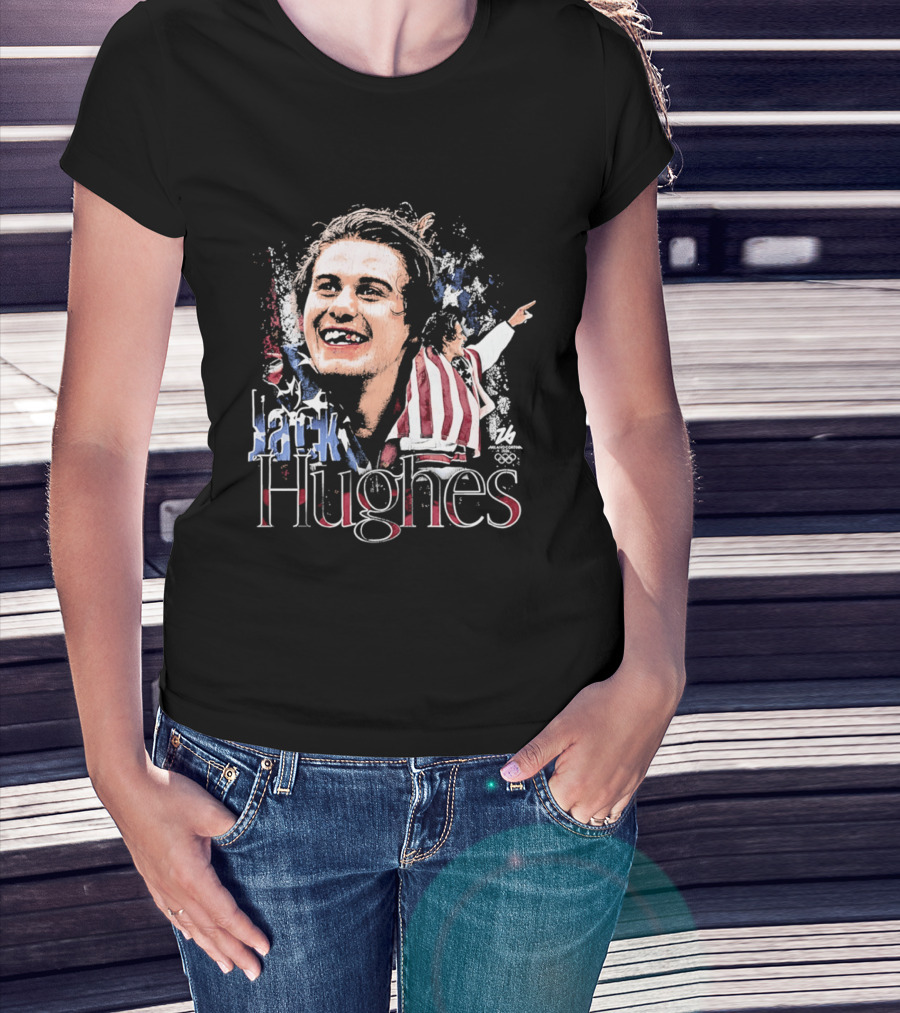 Jack Hughes USA Flag Stars And Stripes Celebration 2026 Winter Olympics T-Shirt