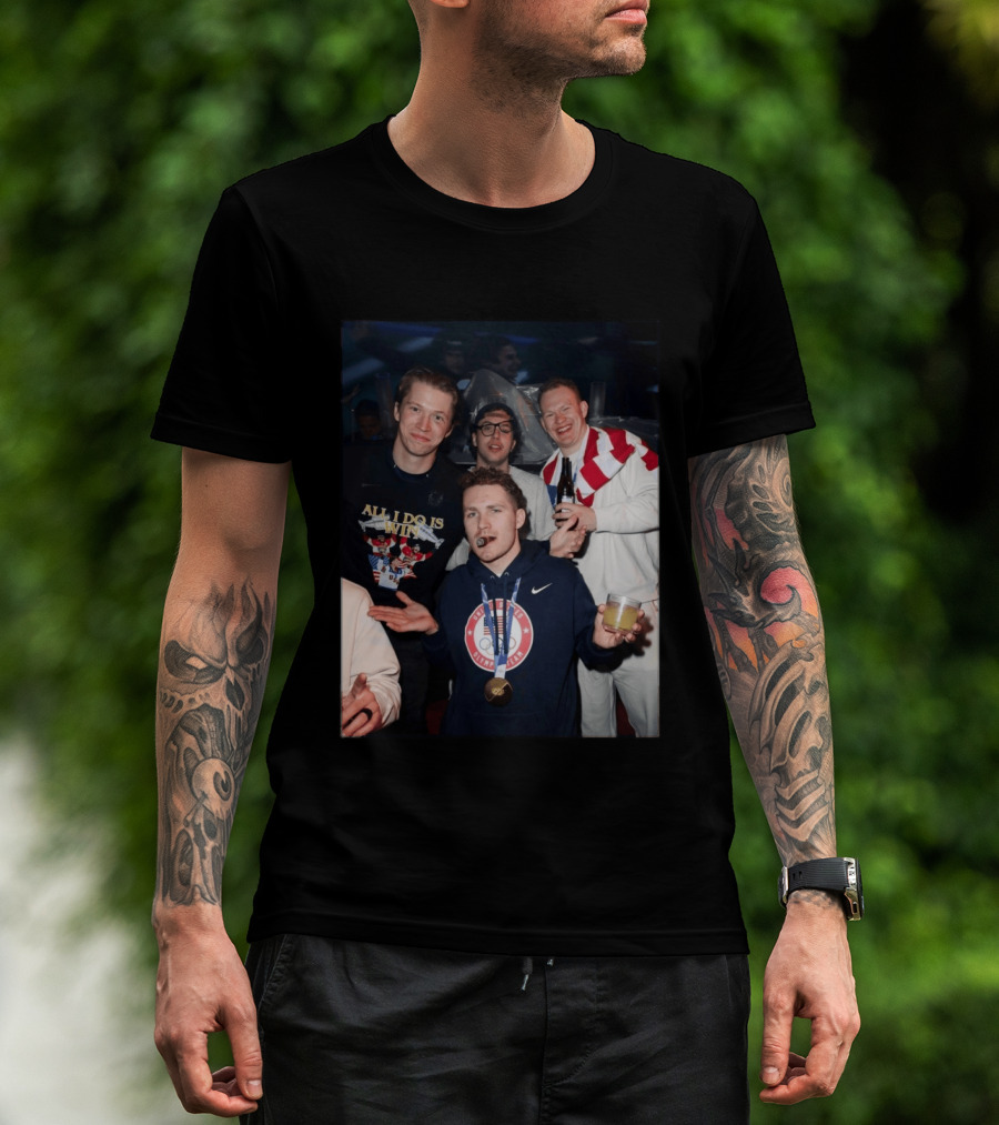 All I Do Is Win USA Men's Olympic Team Celebration T-Shirt
