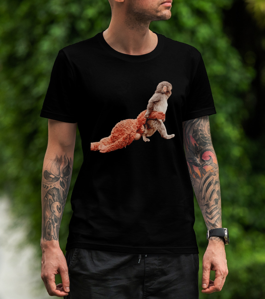 Punch Kun Monkey Meme Baby Toy Duo T-Shirt