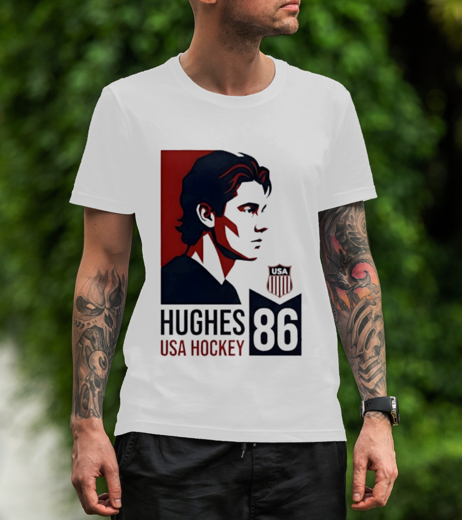 Hughes USA Hockey 86 Winter Olympic Team 2026 T-Shirt