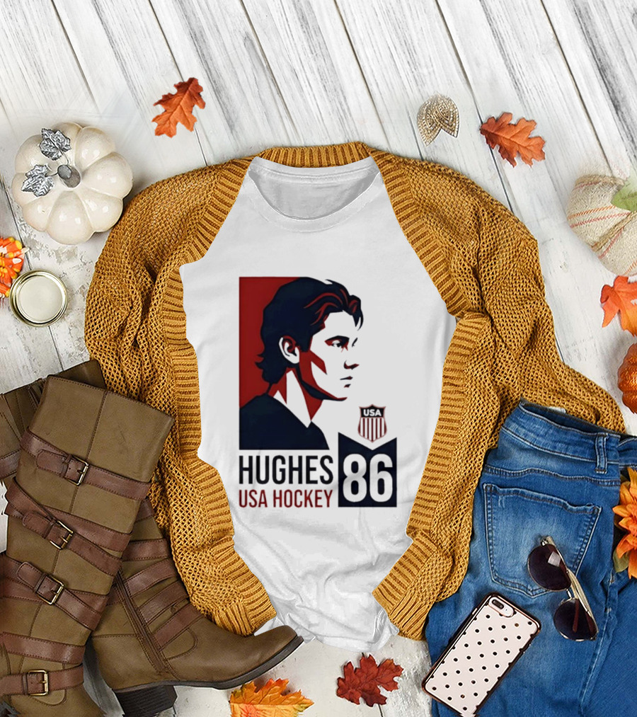 Hughes USA Hockey 86 Winter Olympic Team 2026 T-Shirt