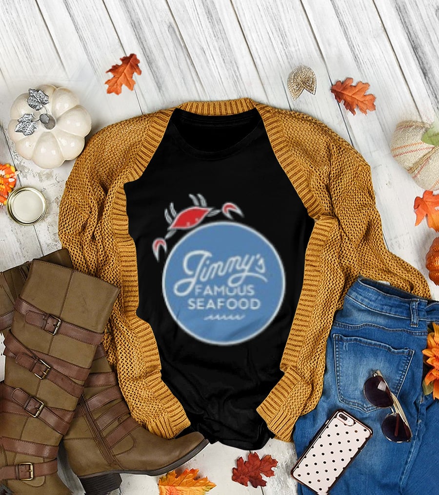 Jimmy's Famous Seafood Go Fuck Yourself Red Crab Circular Motif T-Shirt