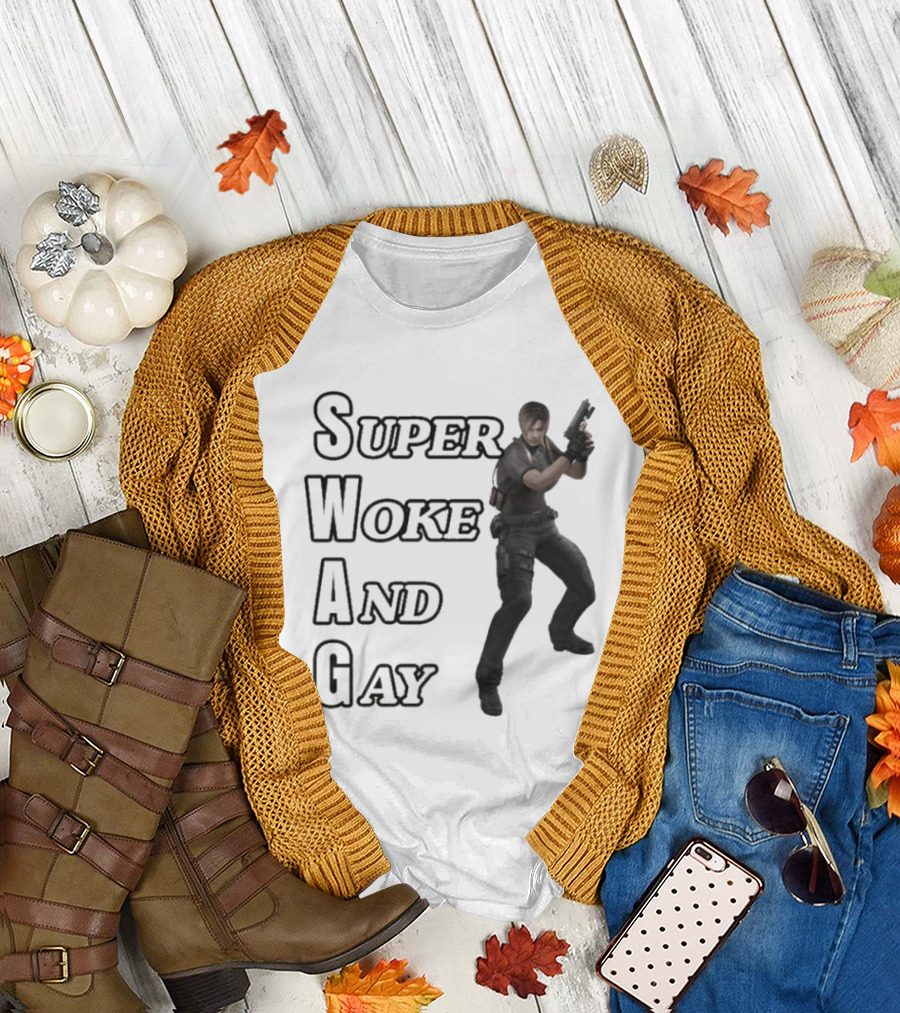 Super Woke And Gay SWAG Leon T-Shirt