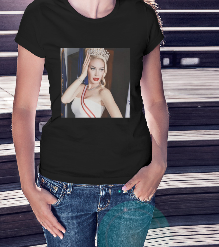 Heidi Montag Spencer Pratt Beauty Queen Crown Elegance T-Shirt