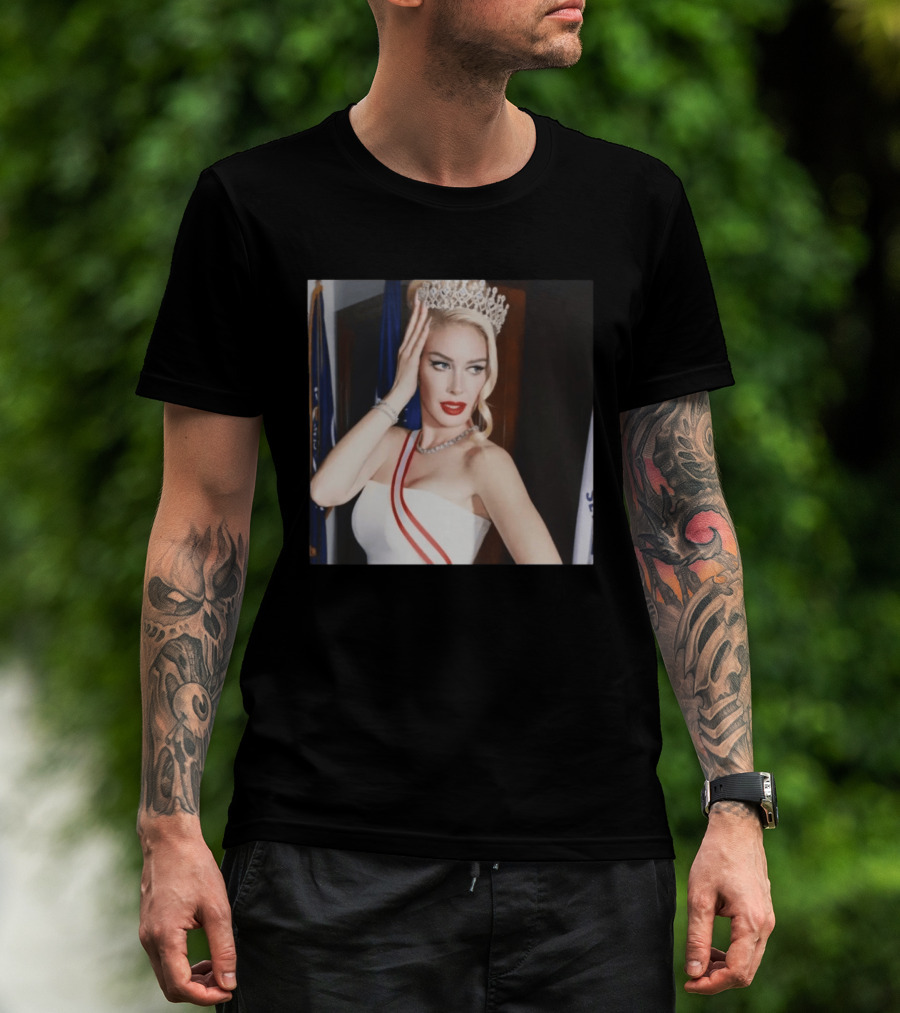Heidi Montag Spencer Pratt Beauty Queen Crown Elegance T-Shirt