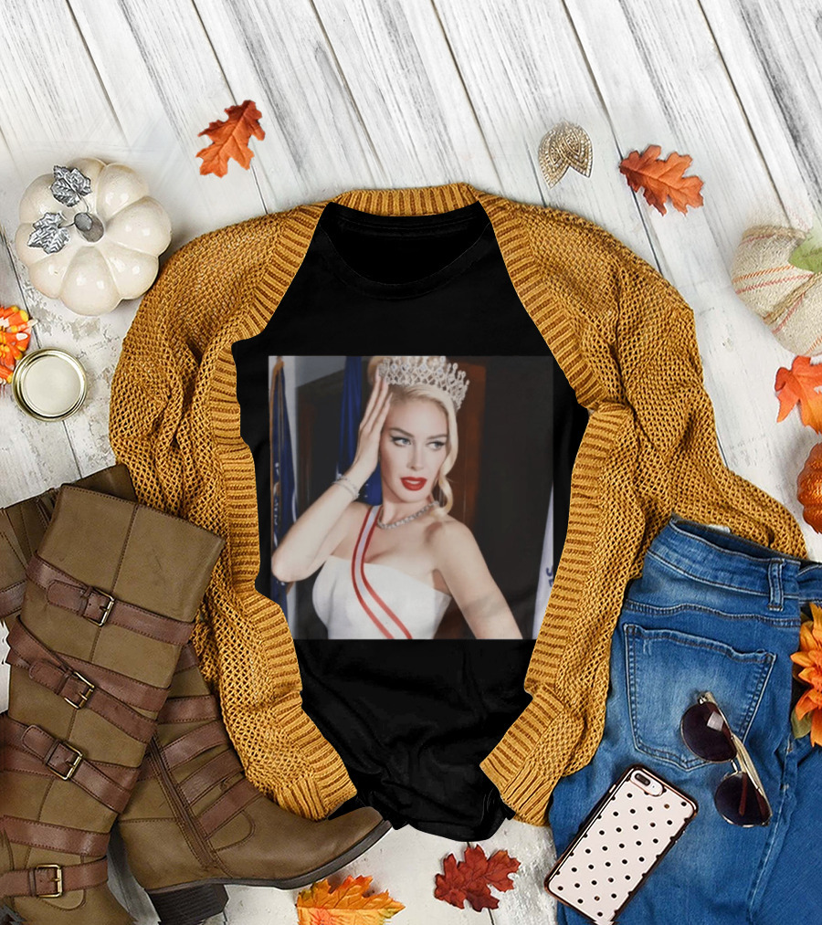 Heidi Montag Spencer Pratt Beauty Queen Crown Elegance T-Shirt