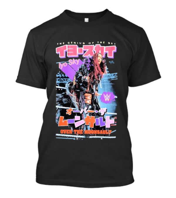 The Genius Of The Sky Iyo Sky Over The Moonsault WWE T-Shirt