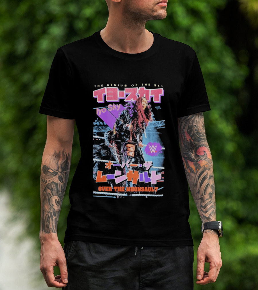 The Genius Of The Sky Iyo Sky Over The Moonsault WWE T-Shirt