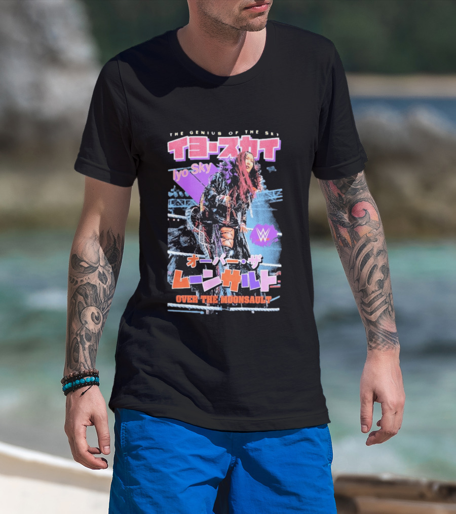 The Genius Of The Sky Iyo Sky Over The Moonsault WWE T-Shirt