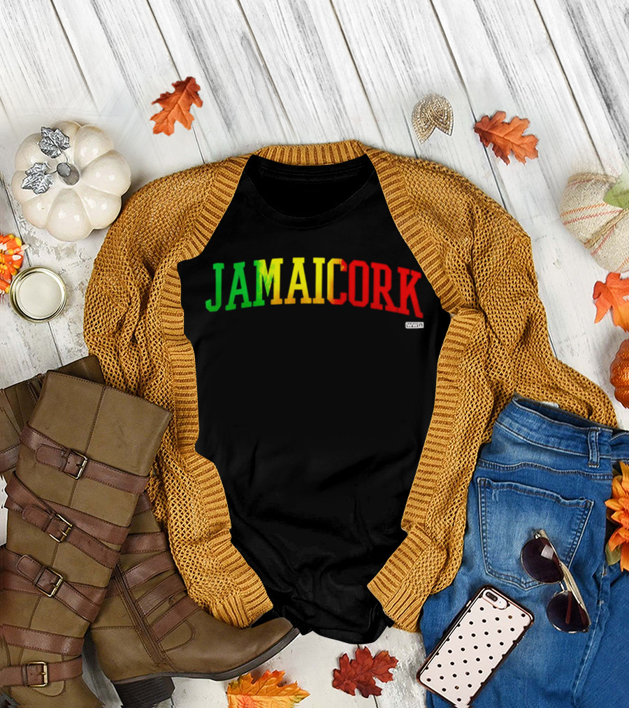 Jamaicork Rainbow Colored 2026 T-Shirt